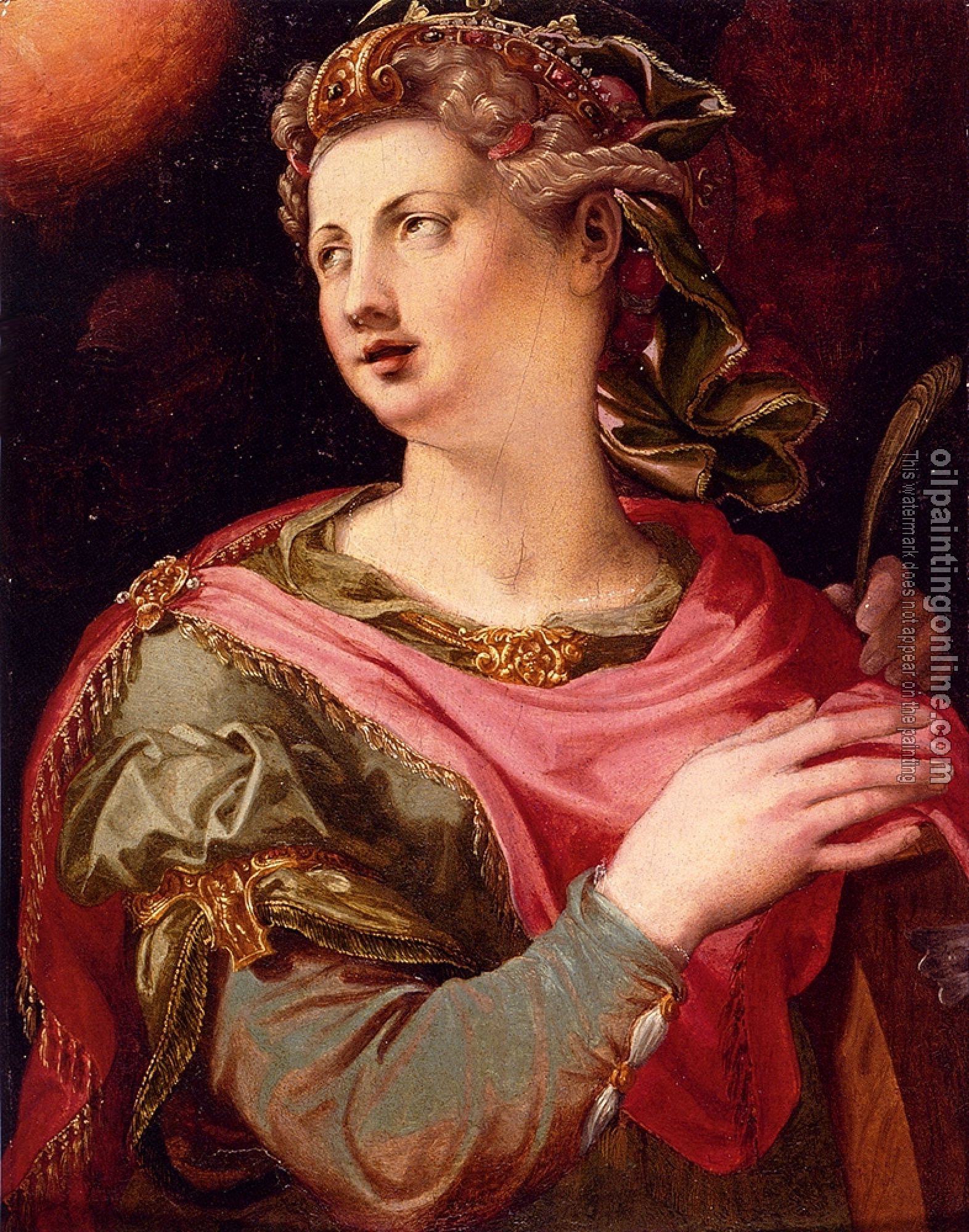 Tosini, Michele - Saint Catherine Of Alexandria